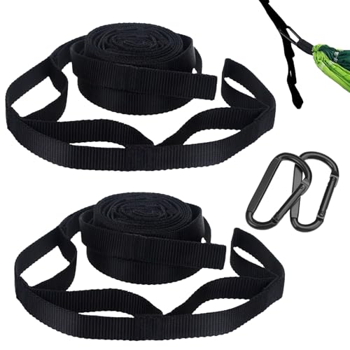 QYRDBGY 300KG Hängematte Befestigung, 2 Stück Schaukel Aufhängung Praktisch Hängesessel Aufhängung Robust Hängematten Befestigung Seil mit Karabiner für Camping Outdoor Reise Schaukel Baum Aufhängung QYRDBGY 300KG Hängematte Befestigung, 2 Stück Schaukel Aufhängung Praktisch Hängesessel Aufhängung Robust Hängematten Befestigung Seil mit Karabiner für Camping Outdoor Reise Schaukel Baum Aufhängung