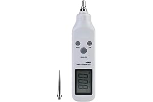 AS63D High Frequency Vibration Meter Pen Vibrometer Digital Vibration Tester Gauge Analyzer