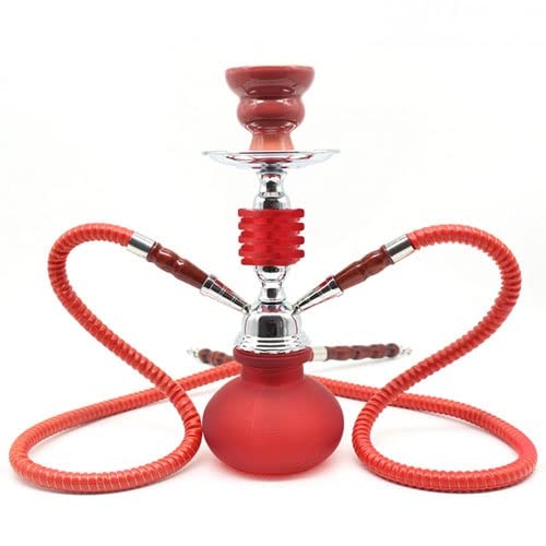 ^oR V[V t[J { Shisha Hookah pCv ȃpvL^~jTCY V[V { z[X NHMTV[V(Red,Double Tube)