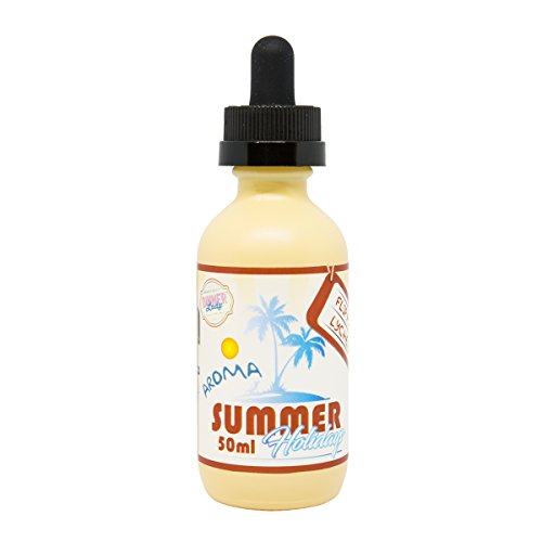 Dinner Lady e-Liquid Summer Holidays - Flip Flop Lychee, Shake-and-Vape für Ihre e-Zigarette, 0.0 mg Nikotin, 50 ml