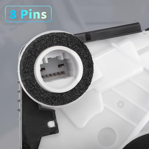 Image of X AUTOHAUX Replacement Front Left Driver Side Power Door Lock Actuator Motor for Toyota Avalon 2013-2022 for Toyota Prius 2012-2022 Door Latch Actuator Assembly Replace No.6904047110 Black