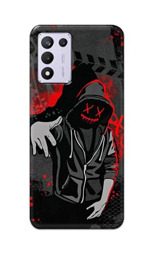 Image of Printed Hard Back Cover for Realme 9 5G Speed Edition | Realme 9 5G SE | Realme 9 SE 5G Back Cover (Hoodie Rapper) -190724(EA)