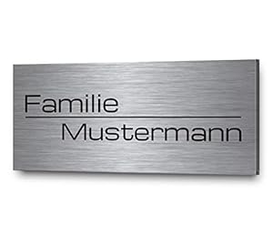 Chrisck Design Briefkasten835 Edelstahl Türschild