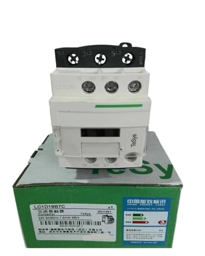Contacteur CA LC1D18F7C Schneider TeSys 18A 110V pour circuit de commande - 3