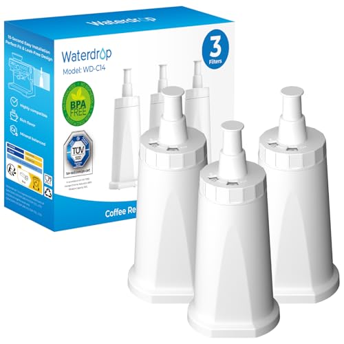 Waterdrop Water Filter Replacement for Sage Coffee Machine Filter 3 Pack