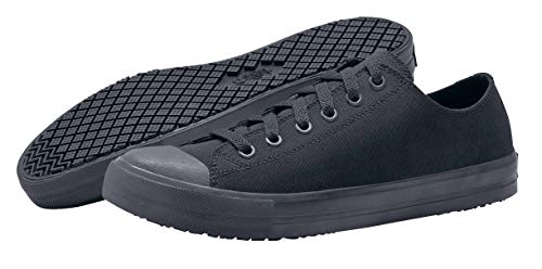 Image of Shoes for Crews Unisex Slip-Resistant Work Sneakers - Comfortable, Non-Slip Work Shoes for Men & Women in Food Service, Healthcare, Retail & More - Delray