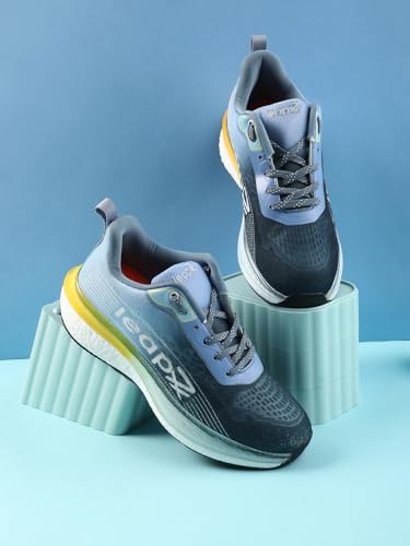 Image of Liberty Leap7x RWM 02 Sports Lacing Running Shoes for Men with EVA Sole| Suitable for Walking Gym and Jogging | Comfortable Outsole | Lightweight Durable and Cushioned Footbed