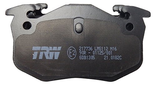 Preisvergleich Produktbild TRW GDB1305 Bremsbelagsatz, Scheibenbremse