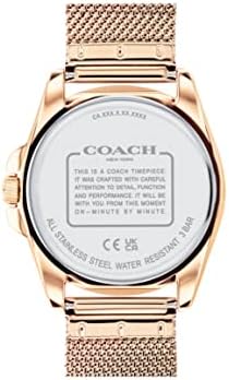 Amazon | [コーチ]レディース 腕時計 GREYSON シルバー文字盤