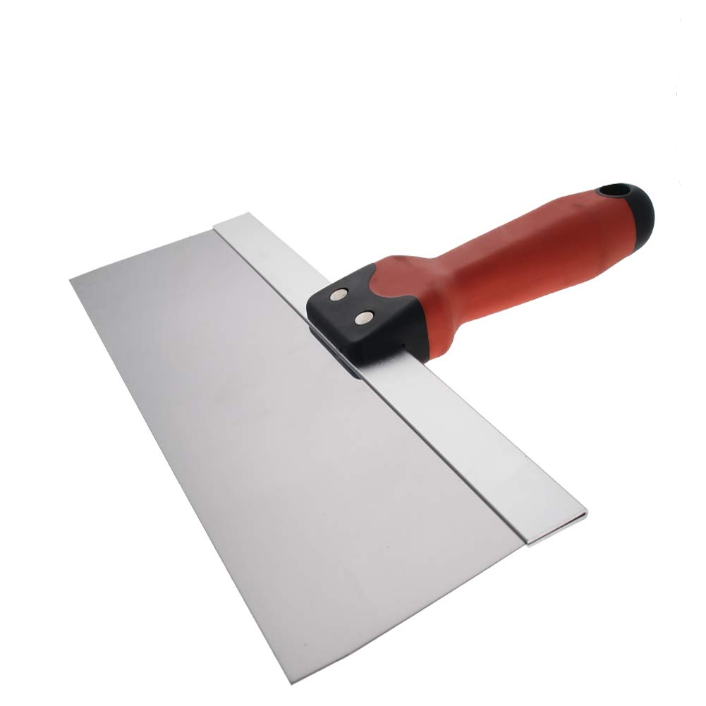 Utoolmart Putty Scraper 12" CRV Steel Putty Knives with Plastic Ergonomic Handle for Taping Paint Wall Floor Tile 1pcs