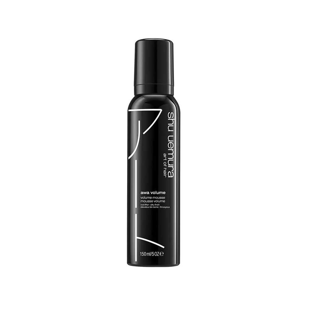 Shu Uemura, Mousse de Volumen Awa Volume, Para cabellos finos, Larga duración, Acabado sedoso, Volumen y brillo, 150 ml