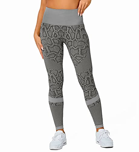 Womens Butt Lifting High Waisted Seamless Leggings for Gym Workouts, Yoga, Running, Exercise2