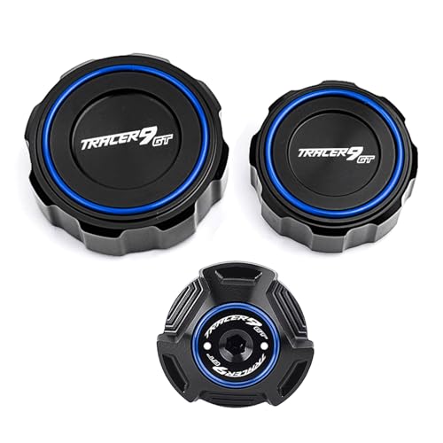 YAMAHAp TRACER 9GT TRACER 9 GT TRACER 900 GT I[goC CNC tgAu[Lt[hU[o[^NJo[GWICtB[Lbv(Blue Combo (3pcs))