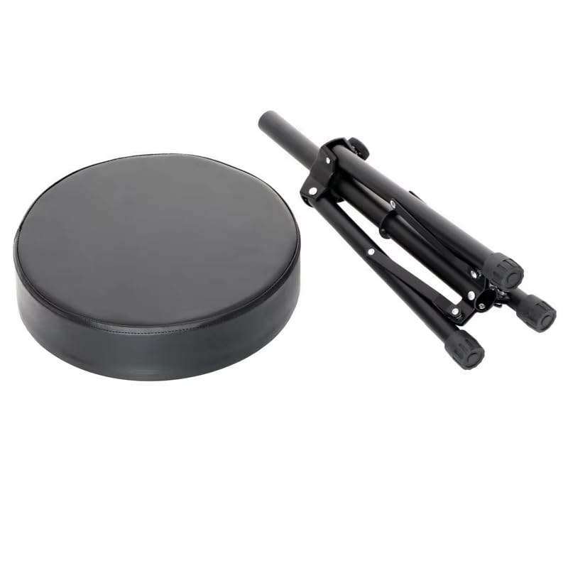 Softline Pro SP36 Universal Drum Throne, 1.9 Kg Padded Drum Stool with Anti-Slip Feet for Adults and Kids - Black (SP36 - BK) 2