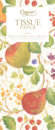Caspari - Fazzoletti Decorati, Motivo: pere