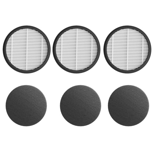 Laresar Elite 8 Cordless Vacuum Replacement Filters - 3 Pack