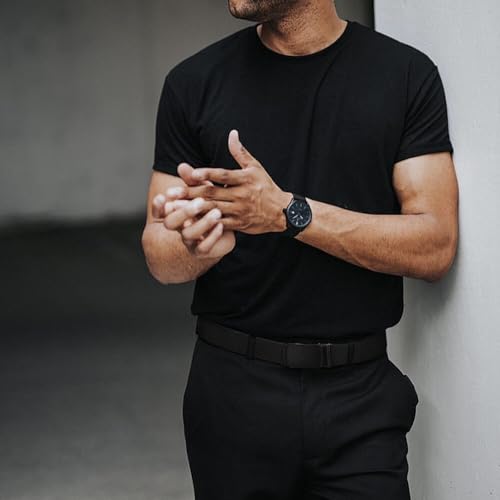 Ratchet Golf Belt for Men 2 pack, Nylon Web Tactical Belt, Trim to Fit3