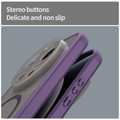 Image of Compatible with Xiaomi 17 Ultra Case Cover,Compatible with MagSafe,Anti-Fall,Compatible with Xiaomi 17 Ultra 5G 25128PNA1C Cell Protective Phone Case Purple