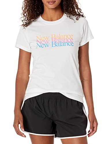 T shirt New Balance Essentials Celebrate W - vue 5