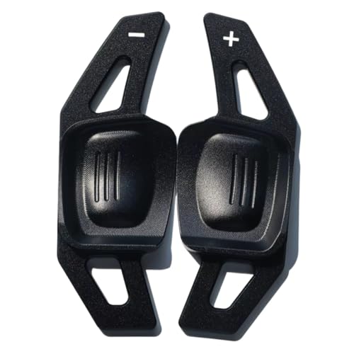 �p�h���V�t�g Compatible With Golf 8 MK8 R For GTI For RLine 2020 2021 2022 For Tiguan 2017-2018 �X�e�A�����O�z�C�[���p�h�������V�t�g�J�o�[(Black)