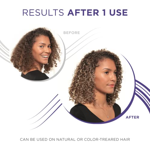 Clairol Professional Shimmer Lights Purple Conditioner, 31.5 Fl. Oz | Neutralizes Brass & Yellow Tones | For Blonde, Silver, Gray & Highlighted Hair #TOP5