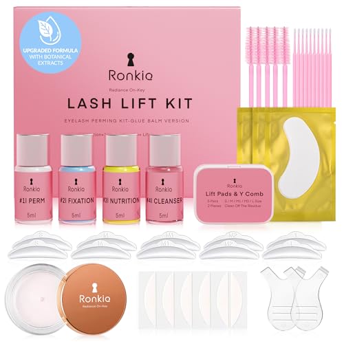 Eyelash Lift Kit for Home Salon and Beginners