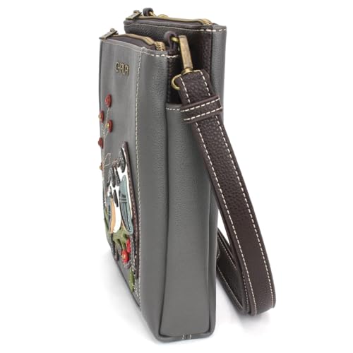 Image of CHALA Merry Messenger RFID Protected Women Faux Leather Shoulder Purse with Adjustable Crossbody Strap | RFID Protected