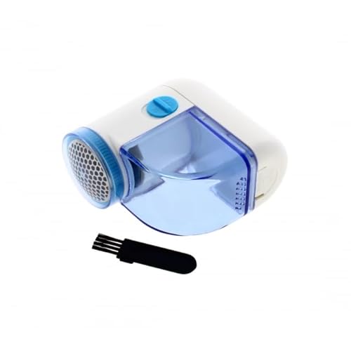 Kam Labelz Blue Lint Remover, Fabric/Clothes Shaver, Bobble Remover, Wool Defuser, Fluff Remover, Pile Trimmer| Battery Operated| Quick & Effective Lint Removal From Garments, Furniture, Plush Toys, Bedding (Blue)