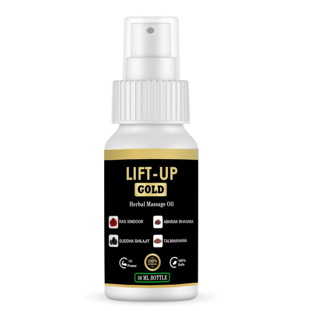 Fast & Active LIFT-UP Massage Oil - 100% Pure and Natural, 50 ml | Original Ayurvedic Lift-UP Oil