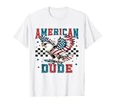 Photo Gallery retro american dude bald eagle, 4 luglio, ragazzi e bambini maglietta Photo Gallery retro american dude bald eagle, 4 luglio, ragazzi e bambini maglietta