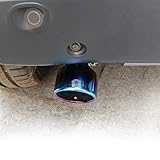 AniFM 1 Stücke Top Qualität Auspuff Auto Auspuffrohre für Smart 453 Fortwo Forfour Geändert Zubehör,A