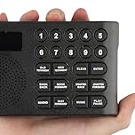 Ablefector Audio Bible Player for Seniors, King James Version New & Old Testimony Preloaded Talking Bible, Rechargeable, Clear Sound Audible Bible, KJV Audio Bible Gift for Elderly