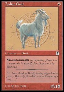 Magic The Gathering - Zodiac Goat
