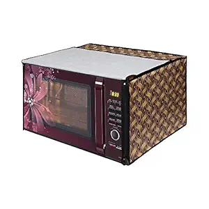 Lithara Printed Waterproof Microwave Oven Cover for Panasonic 27 Litre Convection Microwave Oven NN-CT654M | Sams73 (Multicolor)
