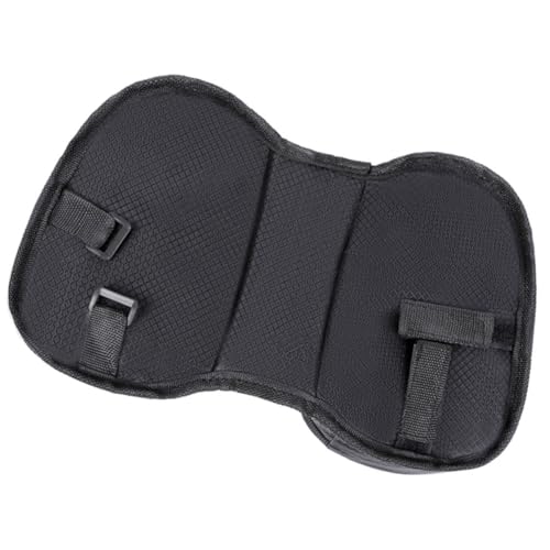 OSOLADY Bolsa Instalación Fácil y Ajuste Seguro Negra de Nylon y Oxford para Cuadro Delantero de Bicicleta para Ciclismo al Aire Libre