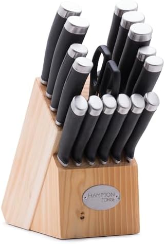Hampton Forge HMC01B010B Epicure 17-Piece Cutlery Set