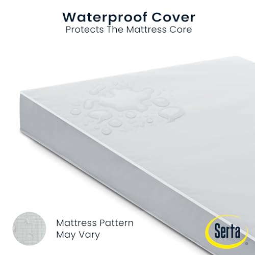 Delta Children A41109-1101-NO Serta Perfect Slumber Dual Sided Crib And Toddler Mattress - Waterproof thumb #5