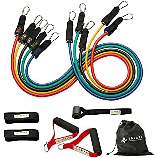 MAHOSTAV Resistance Bands Set (11pcs), Exercise Bands with Door Anchor, Handles, Wateroof Carry Bag, Legs Ankle Straps for Resistance Training, Physical Therapy, Home Workouts,100% Natural Latex TPE (B0BC6J9226) Amazon Price History, Amazon Price Tracker
