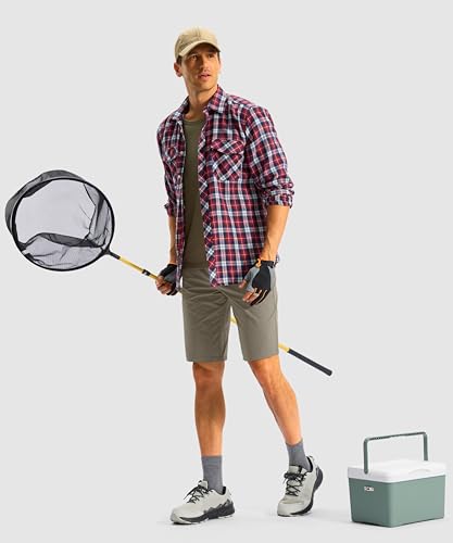 Image of G Gradual Men's Shorts 11 inch Long Golf Lightweight Knee Length Shorts