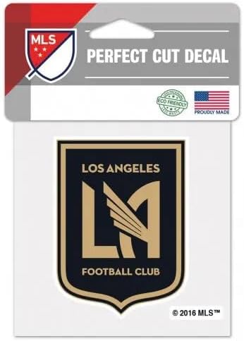 MLS Los Angeles Galaxy 4x4 Perfect Cut Color Decal, One Size, Team Color