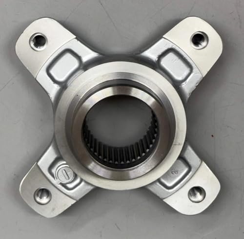SHULIY Rear Brake Rotor Disc Hub Flange Replacement for 1999-2008 Honda TRX400 Sportrax 400 TRX400EX, TRX400X 2009-2014 ATV 43120-HN1-000