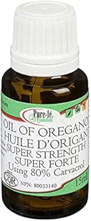 Super Strength Oil of Oregano (~360 drops). 1 drop per dose - STRONG! Natural Ultra Premium Immune Supplement made using 80% carvacrol oil.