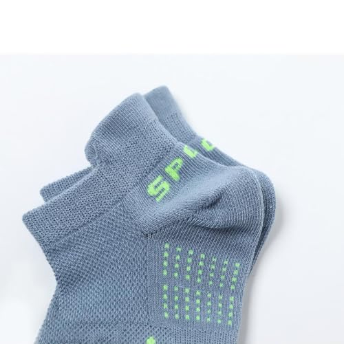 Chewtoyo 5 pares de meias de algodão macias e elásticas para meninos – Meias de tornozelo estampadas