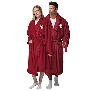 FOCO Oklahoma Sooners NCAA Lazy Day Team Robe