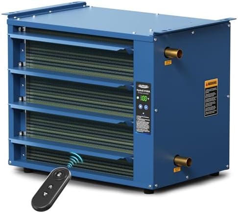 Overhead Natural Gas Heater - 5 Surprising Picks You Didn't Expect 8 ALORAIR 100,000 BTU Hydronic Hanging Heater, H100A, Copper Tube, Multiple Connection Types, Energy-Efficient Heating, Quiet 1000CFM Blower, Hot Water & Steam Compatible, Garage/Warehouse Heater