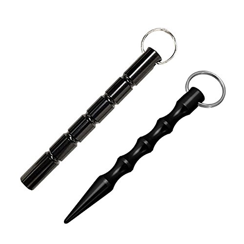 ANCwear Aluminum Self Defense Keychain Keyring Outdoor Survival Emergency Tool(Pack of 2)