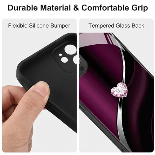 Étui rigide cœur étincelant iPhone 17 Pro Max lot de 2