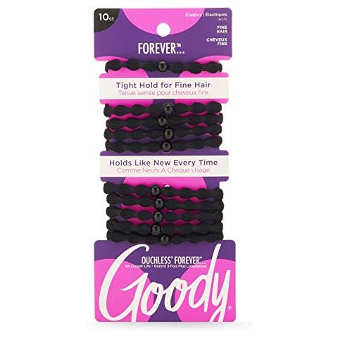 Goody Ouchless Forever Hair Elastics - 10 Ct Cover