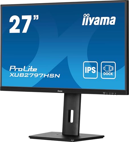iiyama XUB2797HSN-B2 27" IPS USB-C Dock Display