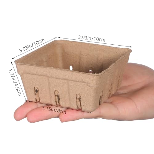 Cesta para almacenar frutas y verduras biodegradable para organizar encimeras de cocina 3